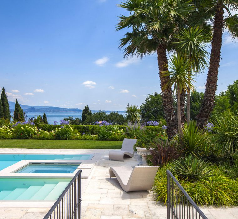 Realizzazione giardini a San Felice del Benaco Brescia - SF Landscape Architecture